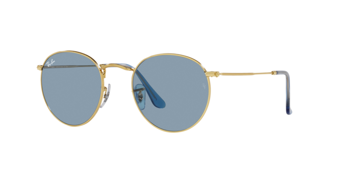 Ray Ban RB3447 001/56 Round Metal 